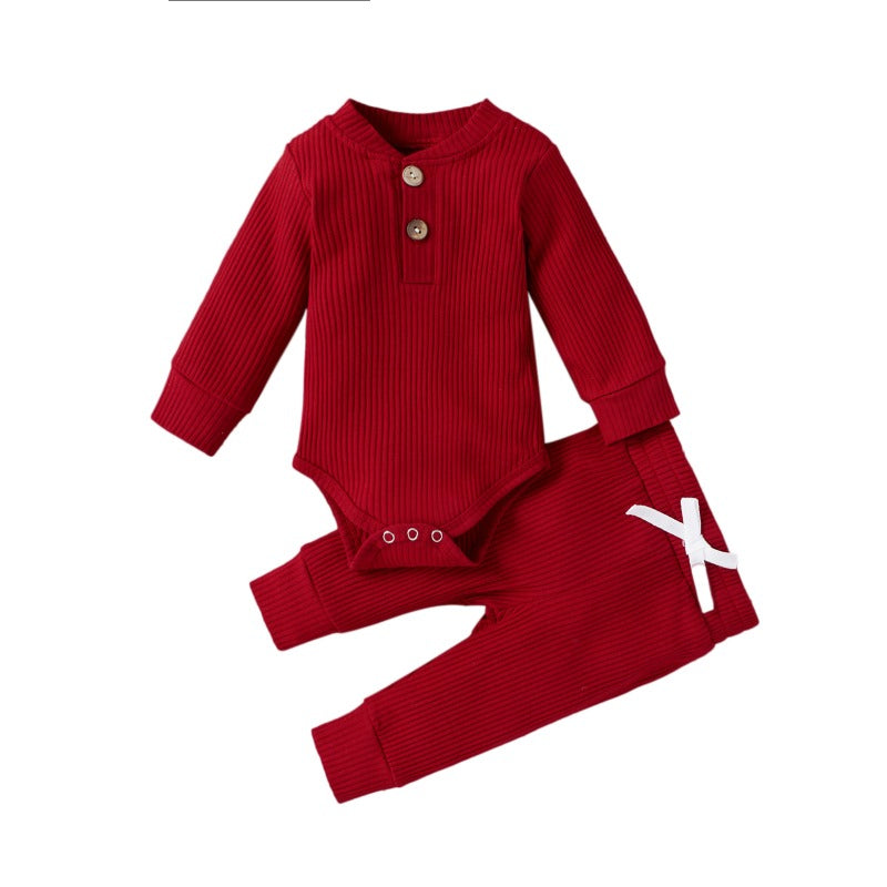 Wholesale Children's Autumn and Winter Jumpsuit Pants Base Bag Fart Baby Clothes